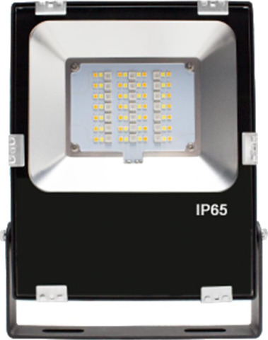 Gledopto 30W RGB+CCT Zigbee/Hue lyskaster Hue kompatibel arbeidslampe Dimbar : Via Zigbee Kulør : RGB + CCT Varm til Kald Hvit