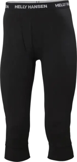 Helly Hansen Herre Lifa Merino Mellomvekt 3/4 Bukser Svart 2xl Svart2XL