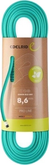 Edelrid Siskin Eco Dry 8,6mm Icemint Edelrid Siskin Eco Dry 8,6mm Icemint