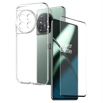 Northjo 2-i-1 OnePlus 11 Beskyttelsessett Klar Northjo 2-i-1 OnePlus 11 Beskyttelsessett Klar