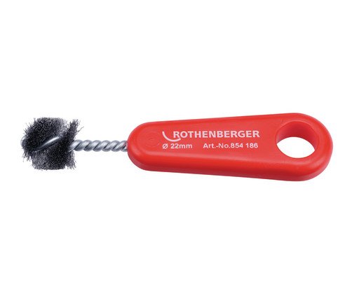 Metallbørste t/kobberrør 22 mm