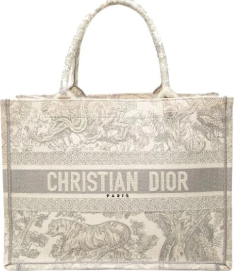 Dior Vintage Dame Pre owned Grå ONE SIZE,