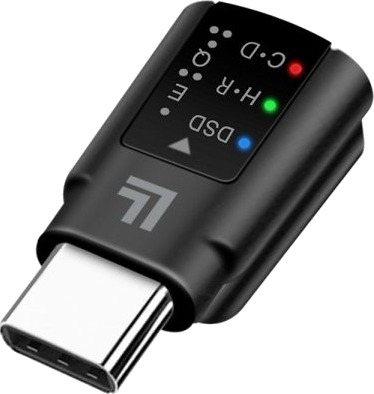 Logilink USB-C til 3,5 mm Lydadapter med DAC - Sort