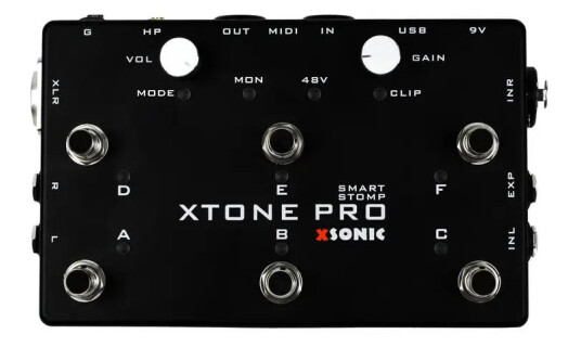 XSonic XSonic XTone Pro Interface XSonic XSonic XTone Pro Interface