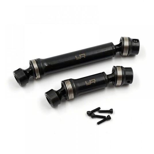 Yeah Racing TR4M-033BK HD Steel Front & Rear Center Shaft For Tr Yeah Racing TR4M-033BK HD Steel Front & Rear Center Shaft For Tr
