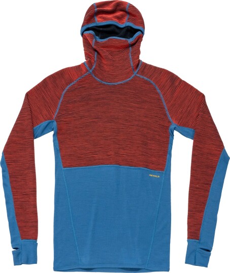 Devold Men'S Tuvegga Merino Hoodie Cayenne S Devold Men'S Tuvegga Merino Hoodie Cayenne S