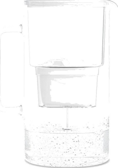Wessper Aquamax Vannfilterkanne 2,5L, inkl. 1 filter, glass