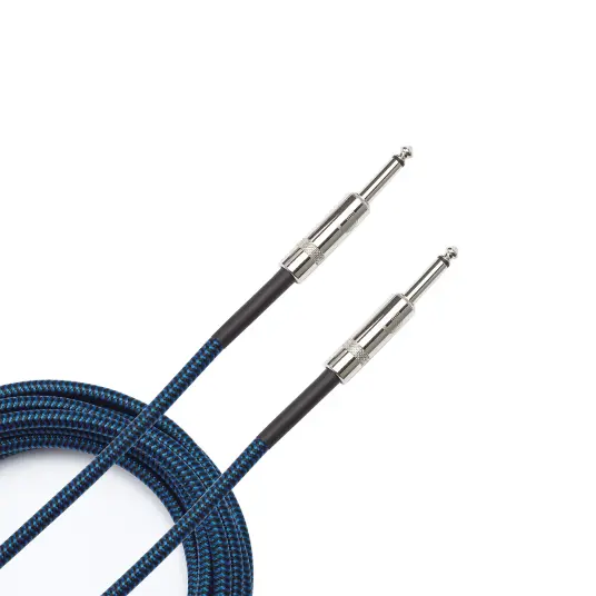 Waves Planet Waves Pw-Bg-20bu Instrumentkabel Custom Braided 6m Blue