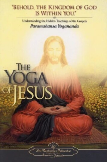 The Yoga Of Jesus Av Paramahansa Yogananda