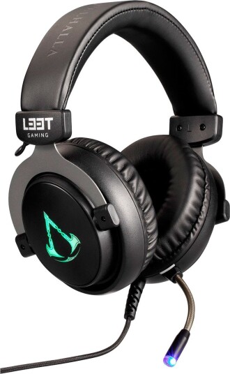 L33T Assassins Creed Gaming Headset med RGB (3,5mm)