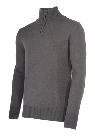 Marka Half Zip strikkegenser S