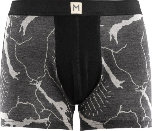 Aclima Men's Lars Monsen Femunden Boxer L , Jet Black/Femunden Dark Aclima Men's Lars Monsen Femunden Boxer L , Jet Black/Femunden Dark