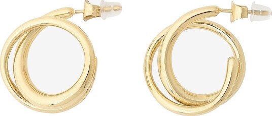 Edblad Øreringer Nouveau Hoops L Gold Gull