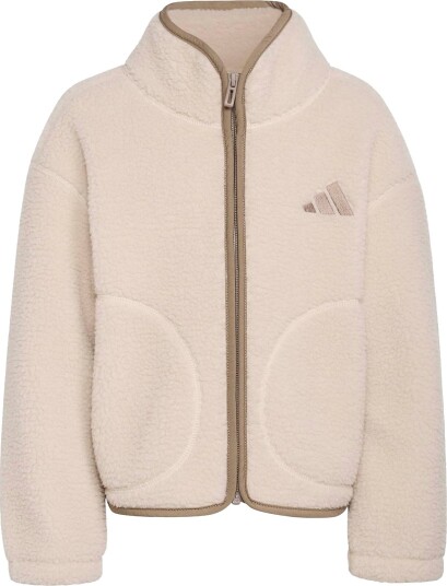 Adidas Performance Fleecejakke   LK Sherpa   Crli   Adidas Performance   6 år (116)   Fleecejakke Beige Brun Hvit