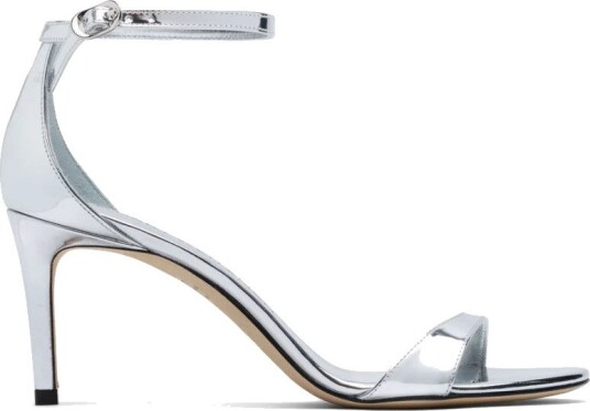 Stuart Weitzman, Dame, Sko, Grå, 37 EU,