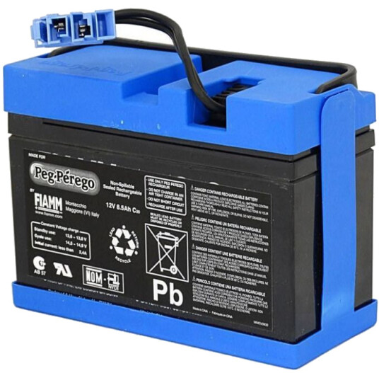 Peg-Pérego Peg Perego 12v - 8ah Batteri Peg-Perego Tilbehør 362570