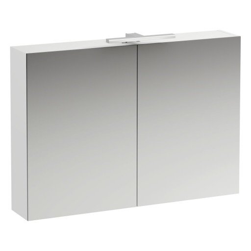 Laufen Base speilskap, 100x70 cm, høyglans hvit