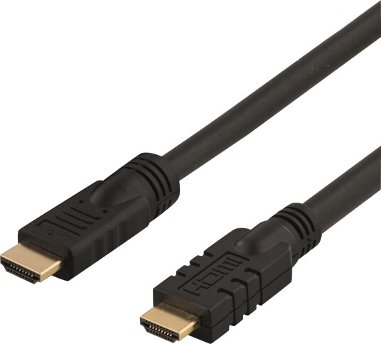 Deltaco HDMI 10m Kabel med Ethernet, 1.4, Svart Deltaco HDMI 10m Kabel med Ethernet, 1.4, Svart