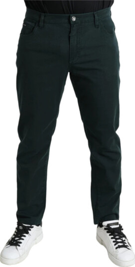 Dolce & Gabbana Herre Jeans Grønn L,