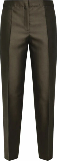 Max Mara Studio Dame Bukser Grønn L,