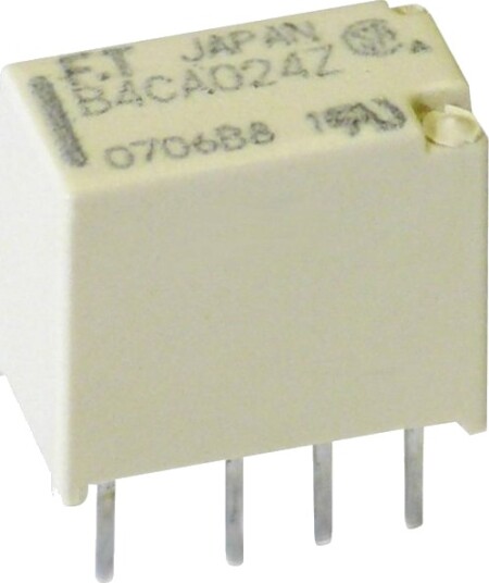 Takamisawa Ftr B4ca4.5Z Printrelé 4,5 V/Dc 2 A 2 X Omkobler 1 Stk