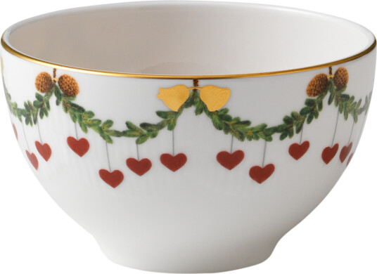 Royal Copenhagen Star Fluted Christmas serveringsskål 30 cl