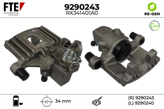 FTE 9290243 Bremsecaliper