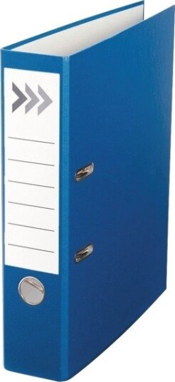 Brevordner, Lyreco Budget, A4, 7,5 Cm, Blå Brevordner, Lyreco Budget, A4, 7,5 Cm, Blå