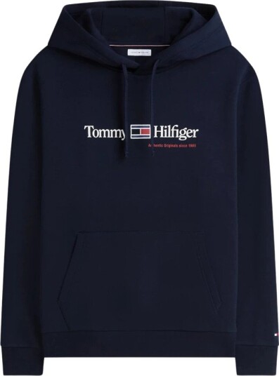 Tommy Hilfiger Rwb Graphic Reg Fleece Hoodie Navy S