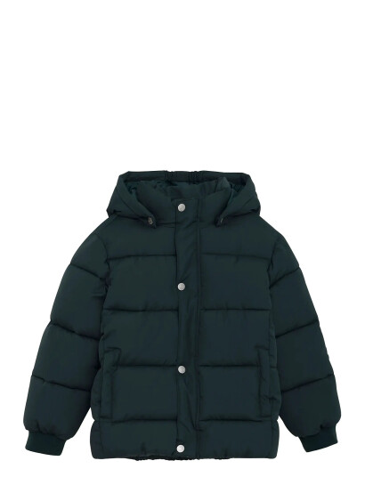 Minymo Quilted Jacket Solid Green 122