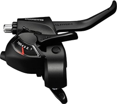 Shimano St-Ef41 6-Delt Høyre Bremse/girhendel Shimano St-Ef41 6-Delt Høyre Bremse/girhendel