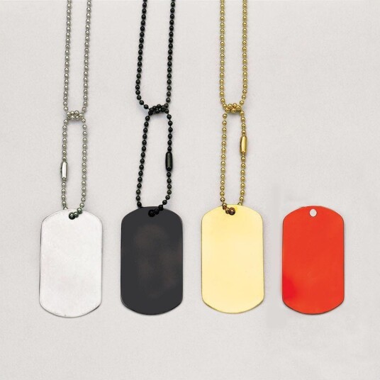 Rothco Dog Tag Chain Sølv