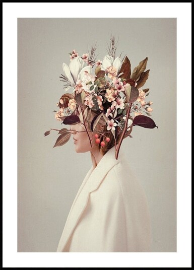 I Fell In Love With Fall Because of You Poster Plakat / 40x50cm