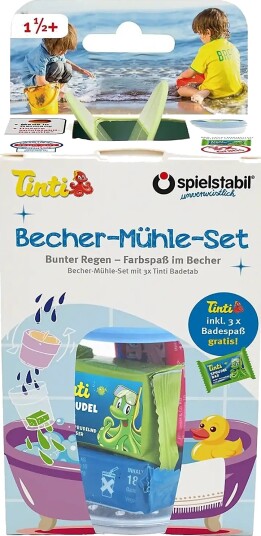 Spielstabil Sand Cup And Mill Wheel Set Pastel Blue One Size