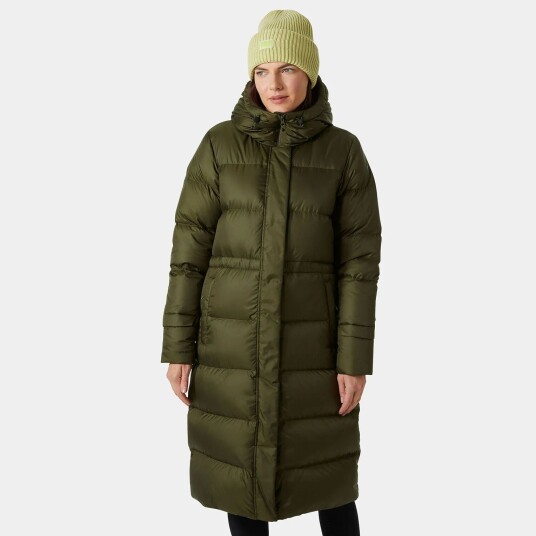 Helly Hansen Essence Lang Dunkåpe Dame Grønn L Helly Hansen Essence Lang Dunkåpe Dame Grønn L