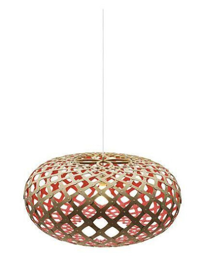 David Trubridge Kina Red Ø100 Taklampe David Trubridge Kina Red Ø100 Taklampe