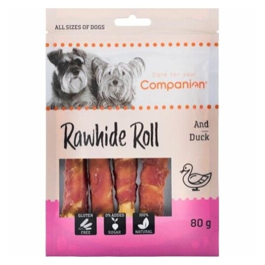 Companion Tyggebein med And 12,7 cm - Glutenfri og Naturlig Godbit for Hunden Companion Tyggebein med And 12,7 cm - Glutenfri og Naturlig Godbit for Hunden
