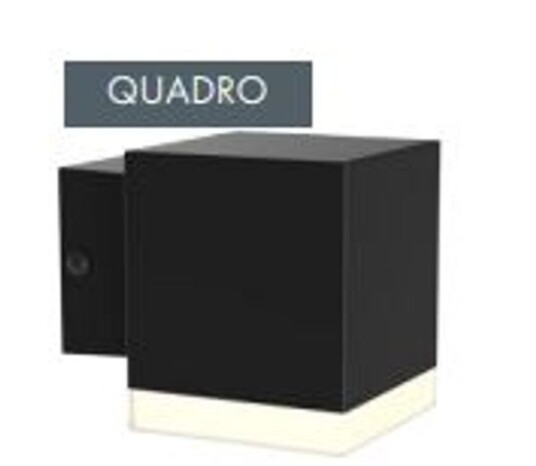 Arnøy Engros Vegglampe Utendørs Quadro Svart Arnøy Engros Vegglampe Utendørs Quadro Svart