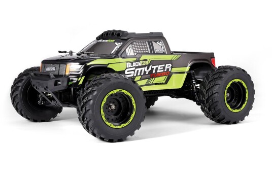 Blackzon Smyter MT Turbo 1/12 4WD 3S Børsteløs RC-bil Grønn