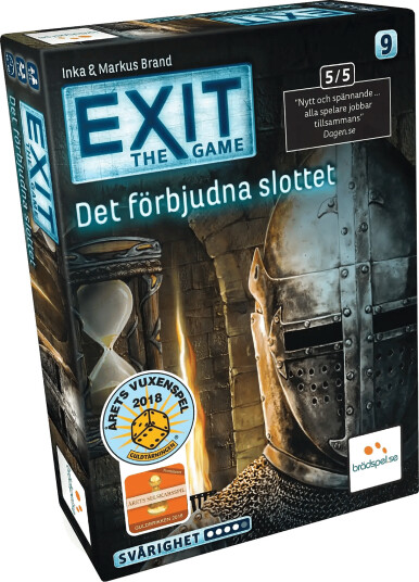 Spilbræt Exit 9: Det Förbjudna Slottet (Se) - Multi/patterned - ONE SIZE