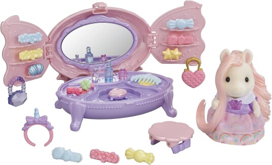 Sylvanian Families Dukkehustilbehør Vanity Dresser Sett med Figur Sylvanian Families Dukkehustilbehør Vanity Dresser Sett med Figur