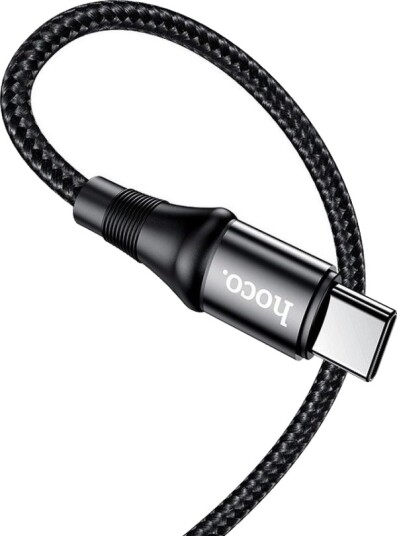 Hoco Usb-C Usb-C Usb-Kabel 1 M Svart 6931474734259