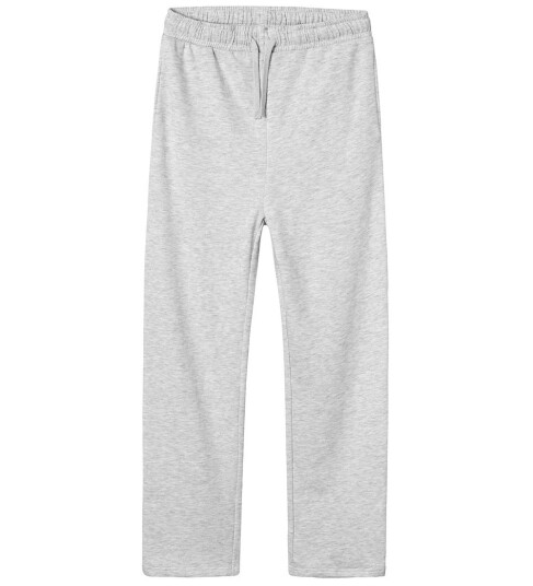LMTD Nlnnizu Bru Straight Sweat Pant Noos Grey 170