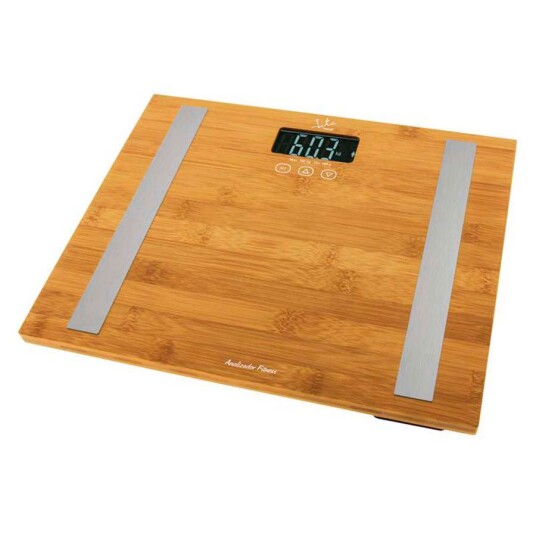 Jata 577 Elektronisk Badevekt med BMI 180kg Bambus