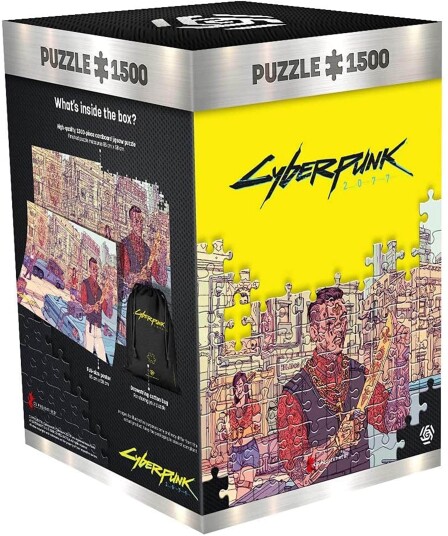 Cyberpunk 2077 Puslespill Valentinos 1500 brikker - Good Loot Puzzle