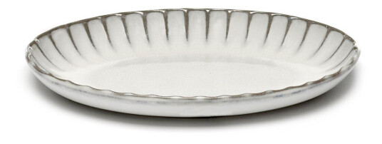Serax Inku oval serveringsskål M 15,4 x 22 cm White