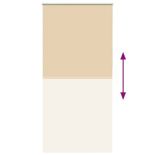 Rullegardin lystette 105x230 cm stoff bredde 100,7 cm polyester 8721158319050