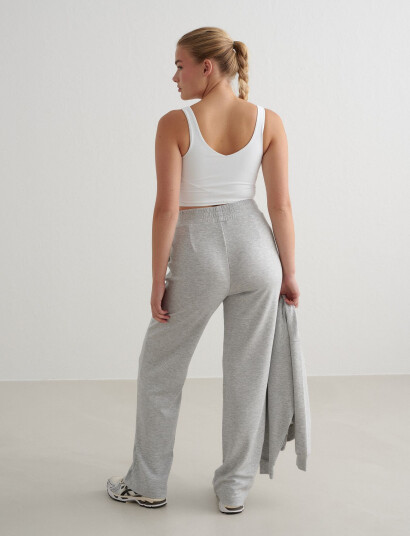 aim´n Comfy Modal Wide Pants - Grey - XS aim´n Comfy Modal Wide Pants - Grey - XS