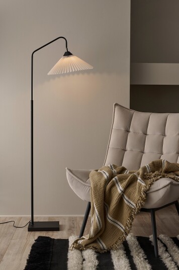 Ellos Home   Gulvlampe Kathe   Natur