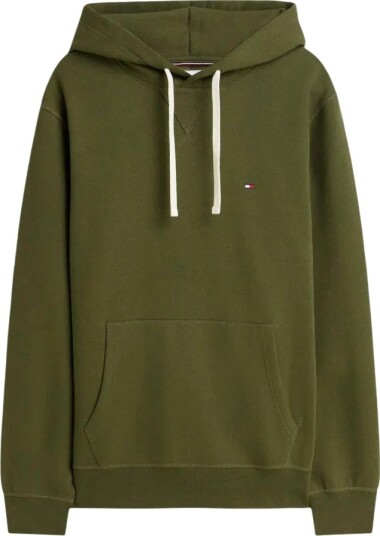 Tommy Hilfiger Ess Seasonal Fleece Hoody Khaki green L